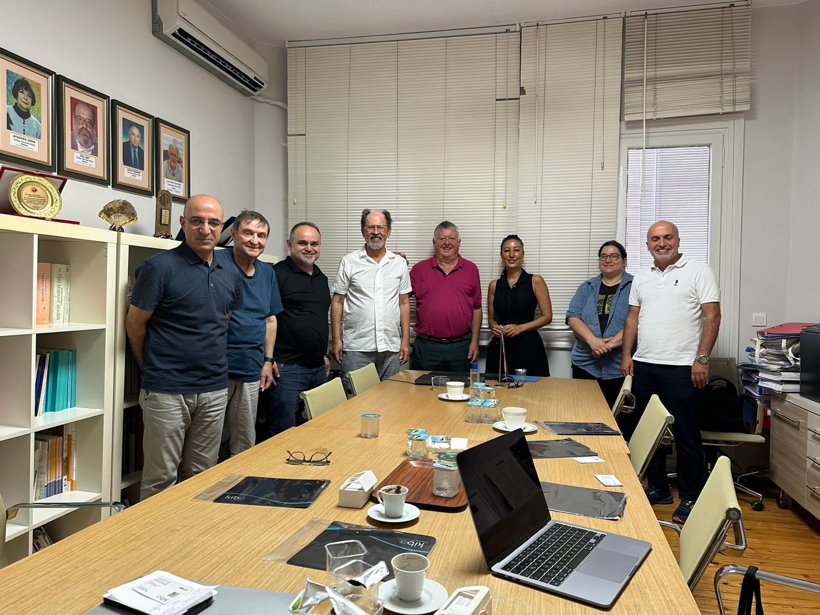 The Kibo Index team and sector representatives around a meeting table