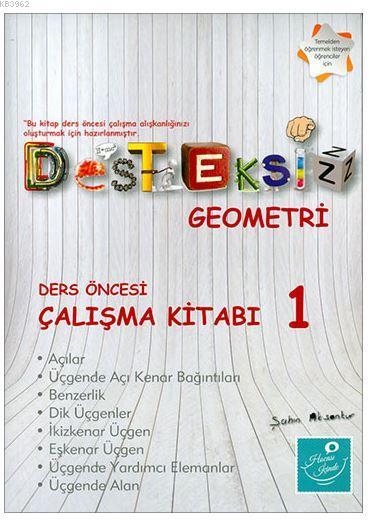 Desteksiz Matematik Ders Oncesi Calisma Kitabi 1 Sahin Aksankur 9786052367056 Kitap Garantikitap Com