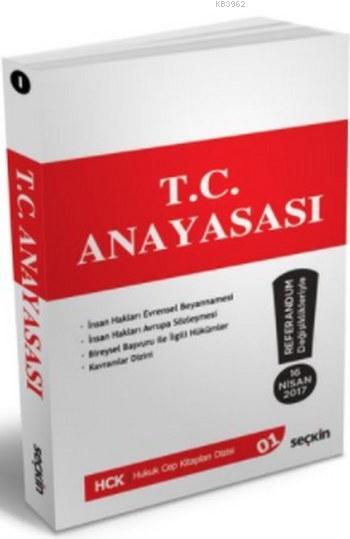 T C Anayasasi Cep Kitabi 16 Nisan 2017 Tarihli Referanduma Gore 9789750243004 Kitap Garantikitap Com