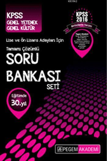 Kpss Lise Ve Onlisans Genel Yetenek Genel Kultur Tamami Cozumlu Soru Bankasi Seti 2016 5 Kitap Kolektif 9786053181705 Kitap Garantikitap Com