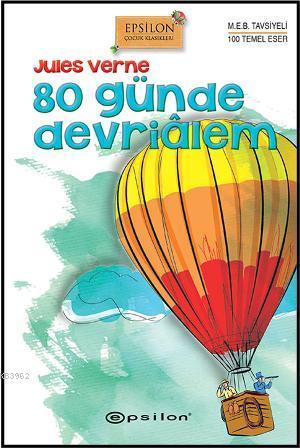 80 Gunde Devrialem Sert Kapak Jules Verne 9789944827355 Kitap Garantikitap Com