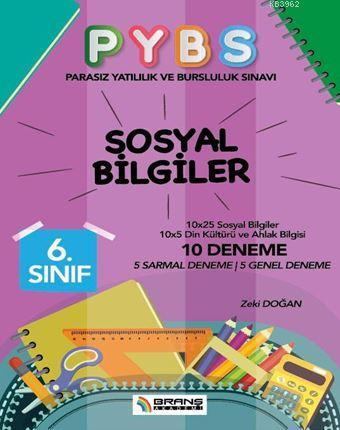 6 Sinif Pybs Bursluluk Sinavi Fasikullu 5 Deneme Sinavi Babil
