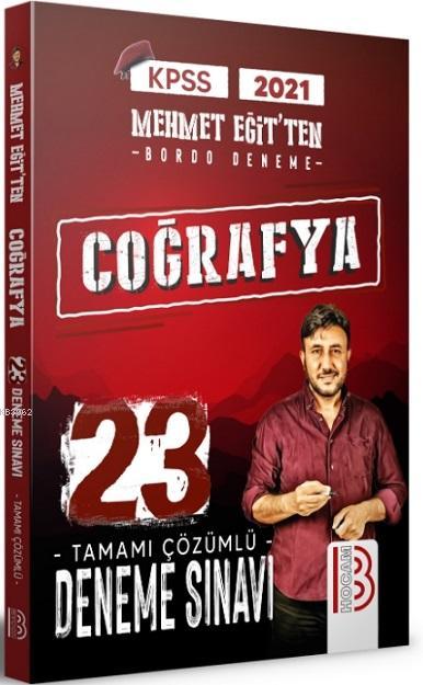 Kpss Cografya Tamami Cozumlu 23 Deneme Sinavi Benim Hocam Yayinlari Mehmet Egit 9786052770207 Kitap Garantikitap Com