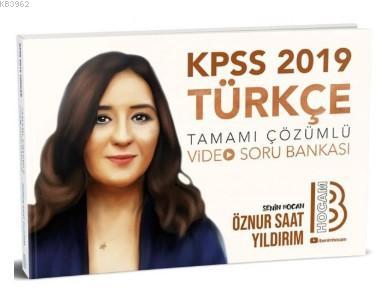 2019 Kpss Turkce Video Soru Bankasi Benim Hocam Yayinlari Kolektif 9786052772607 Kitap Garantikitap Com