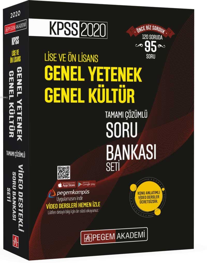 2020 Kpss Lise Ve Onlisans Genel Yetenek Genel Kultur Tamami Cozumlu Soru Bankasi Seti Kolektif 9786052418277 Kitap Garantikitap Com